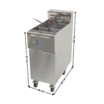 Friteuse 1 x 22 Litres élec - Premium Series | XMARTM112 | MIRROR