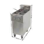 Friteuse 2 x 11 Litres élec - Premium Series | XMARTM212 | MIRROR