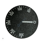 Bouton de commande 50-300°C pour REDFOX | PD-402593000RF | REDFOX