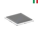 Plaque rainurée à poser sur feu vif | AC-A777104 | MBM ITALY