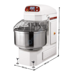 Pétrin à Spirale 390 L. "Automatique" - Cuve fixe & Tête Fixe | PSB252MI2V | DIAMOND