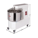 Pétrin 42 L. / 2 Vitesses - Cuve fixe & Tête Fixe | DH42T2V | DIAMOND