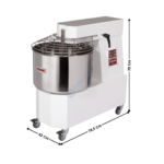 Pétrin 33 L. / 2 Vitesses - Cuve Extractible | DH33ALT2V | DIAMOND