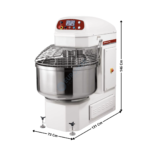 Pétrin à Spirale 160 L. "Automatique" - Cuve fixe & Tête Fixe | PSB102MI2V | DIAMOND