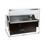 Vitrine réfrigérée 158cm - ECO SERIES | 74860055 | COMBISTEEL