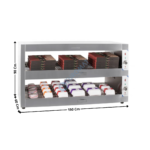 Bin Passe-Plat 150Cm | CBINPP150 | CASSELIN