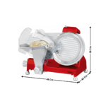 Trancheuse Ø 250mm - Rouge | CTJ250BR | CASSELIN