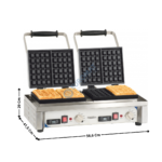 Gaufrier Double 90° | CG90D | CASSELIN
