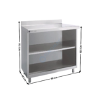 Meuble de bar neutre 99cm | SEFM60100S | CORECO