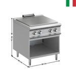 Plaque coup de feu électrique - DOMINA 900 PRO | TPE98A | MBM ITALY