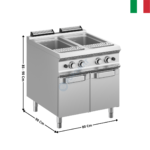Cuiseur à pâtes 2 x 40 Litres gaz - DOMINA 900 PRO | CPG98A | MBM ITALY