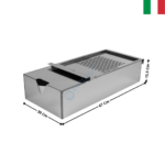 Bac à huile pour friteuse - DOMINA 900 PRO | AC-A980131 | MBM ITALY
