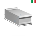 Element neutre 40cm à poser - DOMINA 900 PRO | N94T | MBM ITALY