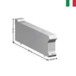 Element neutre 10cm à poser - DOMINA 900 PRO | N91T | MBM ITALY