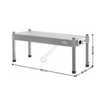 Rampe chauffante empilable - 100 CM | CRCE100 | CASSELIN