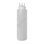 Bouteille à sauce 1L. - 3 Becs verseurs | CB3B | CASSELIN