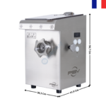 Hachoir réfrigérée 300KG/H / Version Tri - SUPER PRO | DRCCR82 | PSV