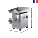 Hachoir à Viande 170KG/H - SUPER PRO | DRC22L | PSV