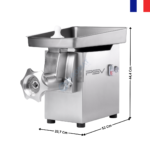 Hachoir à Viande 350KG/H / Version Tri - SUPER PRO | DRC22 | PSV