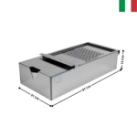 Bac à huile pour friteuse - DOMINA 700 PRO | AC-A777133 | MBM ITALY