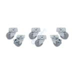 Kit 6 roues inox pour DIAMOND | RTG6P9 | DIAMOND