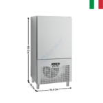 Cellule de refroidissement & congélation - 10 x GN1/1 | A10A35 | MBM ITALY