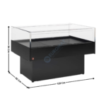 Ilot / Gondole libre service 129x96 - Avec Rideau de Nuit | BN129VB5T2 | DIAMOND