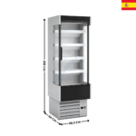 Vitrine murale réfrigérée 68cm - Version à porte / Gamme CEDAR | DG006M2 | DOCRILUC