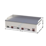Plaque 3 zones acier électrique | CPASF90B | CASSELIN