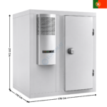 Chambre négative 170x110 Cm - 2,63m3 | CF1711+10802008 | MERCATUS