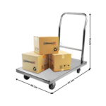 Chariot plateforme en inox | CCP | CASSELIN