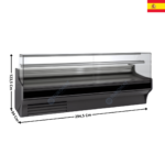 Vitrine réfrigérée 294,5cm - GAMME 940 TOP | VE930RRTF | DOCRILUC