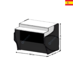 Meuble caisse 120Cm - GAMME 940 TOP | MCVE912DIS | DOCRILUC