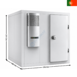 Chambre négative 170x140 Cm - 3,51m3 | CF1714+10802008 | MERCATUS