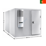 Chambre négative 200x200 Cm - 6,31m3 | CF2020+10802010 | MERCATUS