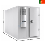 Chambre négative 170x260 Cm - 7,02m3 | CF1726+10802011 | MERCATUS