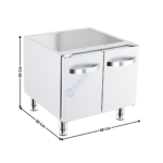 Soubassement 60Cm - Série ECO | 71780125 | COMBISTEEL