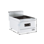 Cuisinière à induction 1 Zone - Série ECO | 71780130 | COMBISTEEL