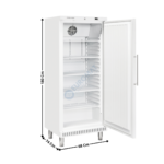 Armoire positive 400L. EURONORM - 1 Porte pleine | BY460 | COOL HEAD