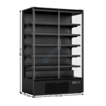 Armoire vitrée 2 portes battantes - 1292 Litres | 74553100 | COMBISTEEL