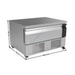 Soubassement réfrigérée 1 tiroir mixte - Série Standard Line | 74500230 | COMBISTEEL