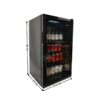 Mini-armoire vitrine 80L. - Positive | 70132575 | COMBISTEEL