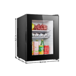 Mini-bar d'hôtel 40L. - Porte Vitrée | 70132560 | COMBISTEEL