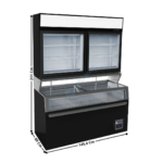 Combinée Négative 948L. - Dégivrage Manuel | 74552530 | COMBISTEEL