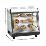 Vitrine chauffante 96L | CVC96L | CASSELIN