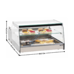 Vitrine de marché réfrigérée 128L. | CVR128L | CASSELIN