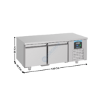 Soubassement réfrigérée 2 portes positive - Série Pro Line | 74895075 | COMBISTEEL