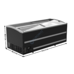 Congélateur / Bahut 1005 L.- Dégivrage Manuel | 70720015 | COMBISTEEL