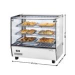 Vitrine chauffante 120L - DROITE | CVCE120L | CASSELIN