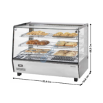 Vitrine chauffante 160L - DROITE | CVCE160L | CASSELIN